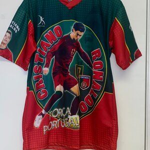 Kalciomania Cristiano Ronaldo Vintage Graphic Tee - M Size, Never Worn